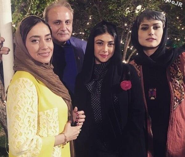 عکس پدر مادر آزاده صمدی