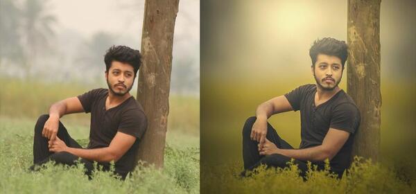 عکس فتوشاپی طبیعت