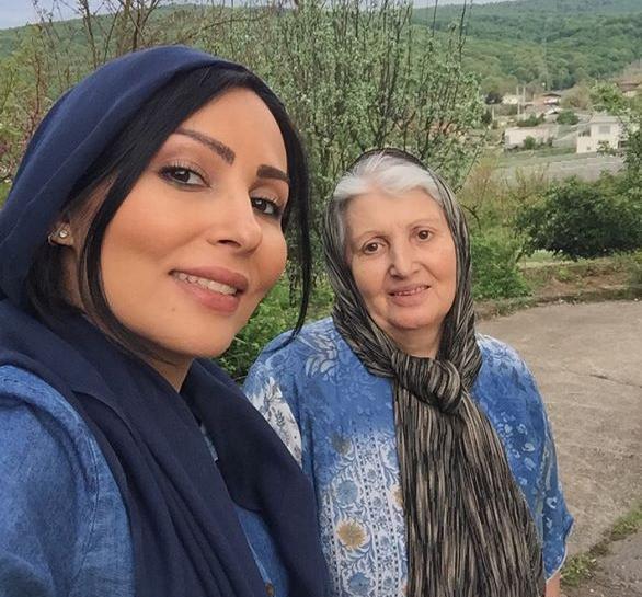عکس پرستو صالحی و شوهرش