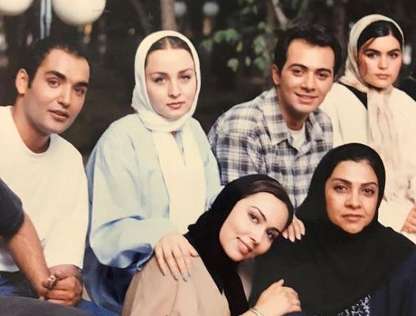 عکس پرستو صالحی و شوهرش