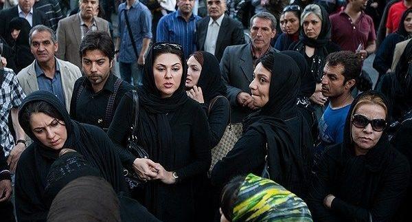 عکس تشییع جنازه عسل بدیعی