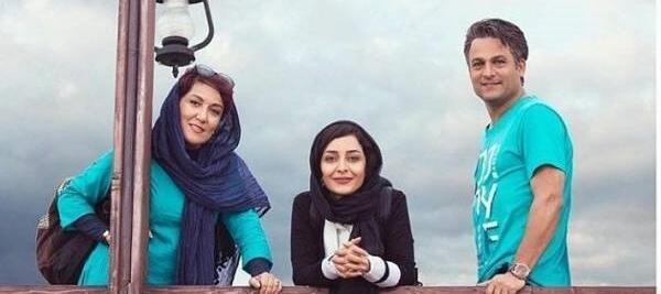 عکس حسین یاری با زنش