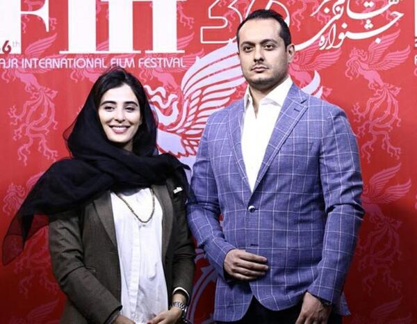 عکس از آناهیتا افشار و همسرش