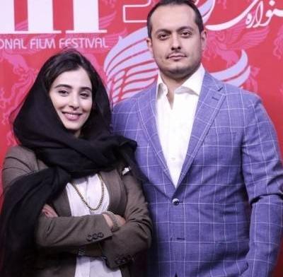 عکس از آناهیتا افشار و همسرش
