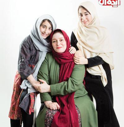 عکس پدر و مادر ژاله صامتی