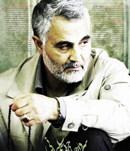 عکس پرویز پرستویی با قاسم سلیمانی