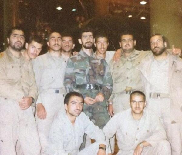 عکس سربازی علی نصیریان