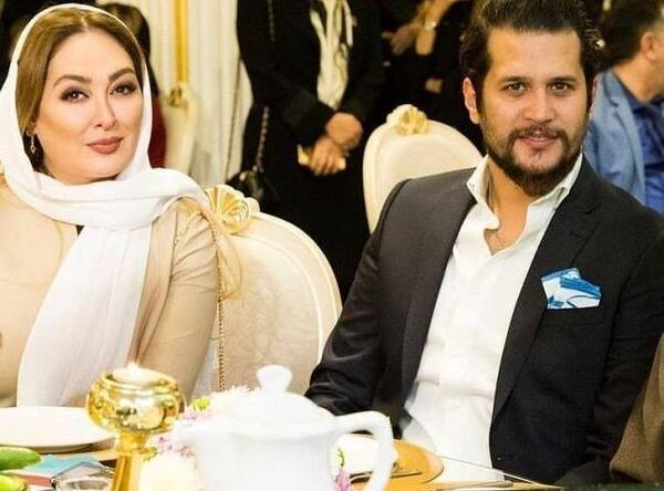 عکس الهام حمیدی و همسر اولش