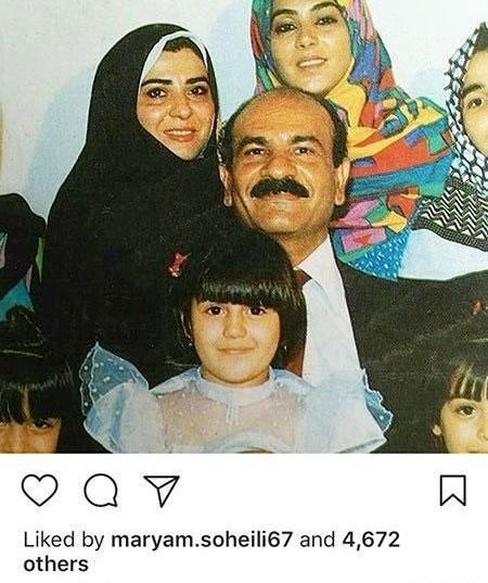 عکس خانوادگی فردوس کاویانی