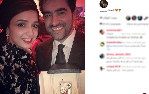 عکس ترانه علیدوستی با سردار آزمون