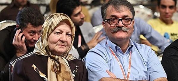 عکس رابعه مدنی وهمسرش