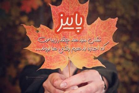 عکس پاییز شعر
