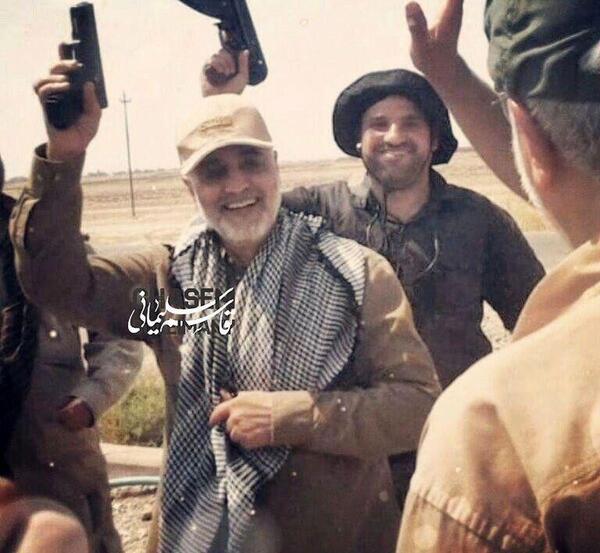 عکس سردار سلیمانی لحظه شهادت