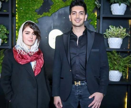 عکس دانیال عبادی و افسانه پاکرو