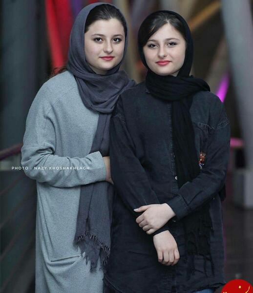 عکس الناز حبیبی با سارا و نیکا
