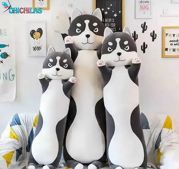 عکس عروسک سگ هاسکی