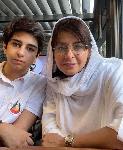 عکس نوجوانی سیما تیرانداز