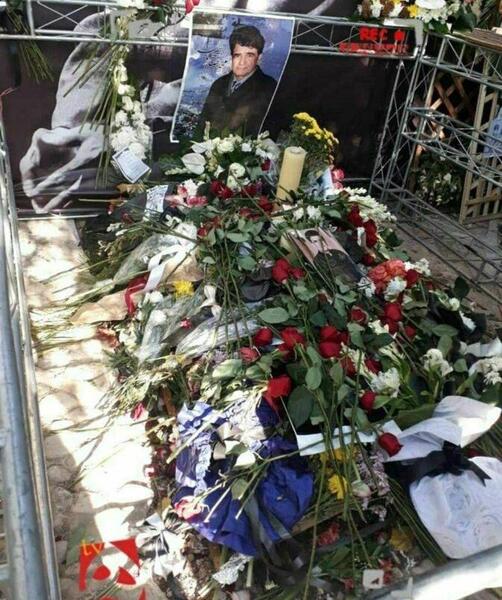 عکس افسانه بایگان در مراسم شجریان