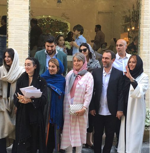 عکس فریبا نادری و همسر اولش