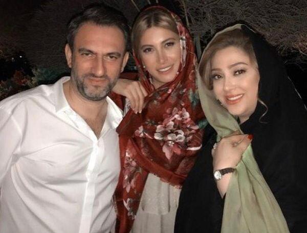عکس فریبا نادری و همسر اولش