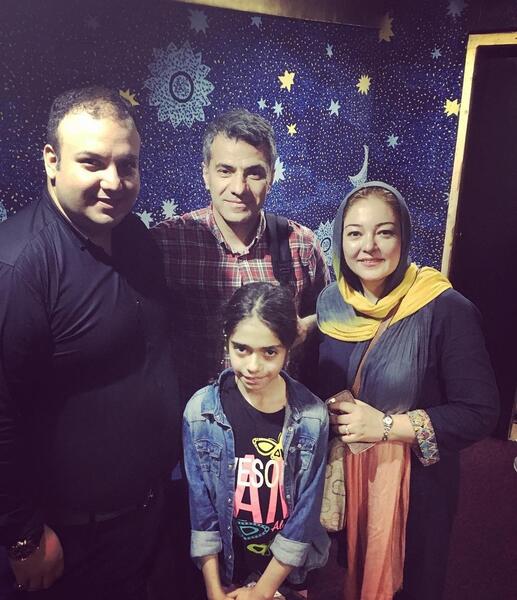 عکس پدر و مادر رزیتا غفاری