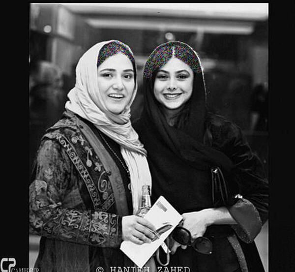 عکس لو رفته از آزاده صمدی