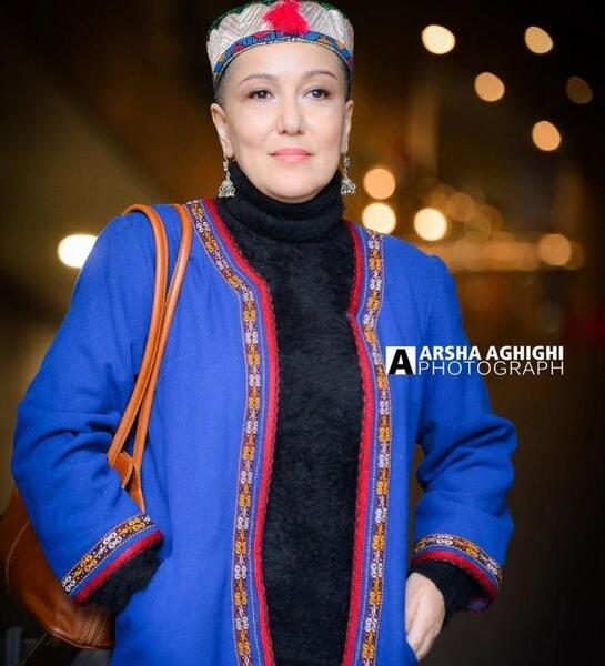 عکس پانته آ بهرام در شنای پروانه