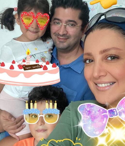 عکس شیلا خداداد و فرزندش