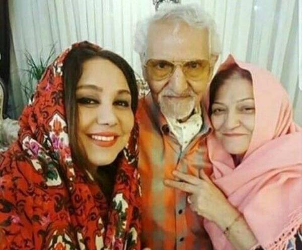 عکس بهنوش بختیاری با همسر و فرزندش
