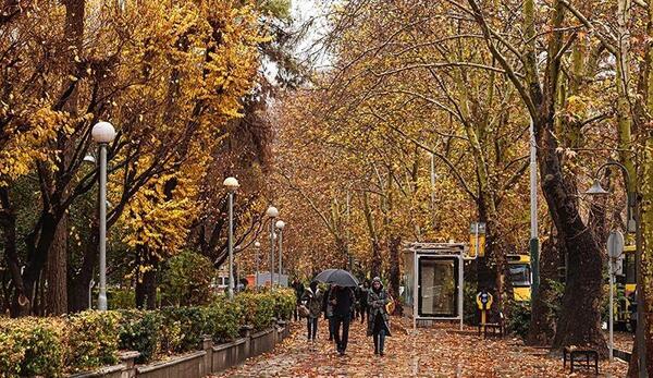 عکس پاییز تهران