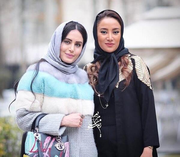 عکس بهاره افشاری وهمسرش بنیامین بهادری