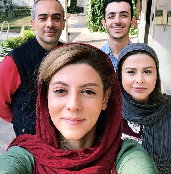 عکس آزاده صمدی در سریال دیوار به دیوار