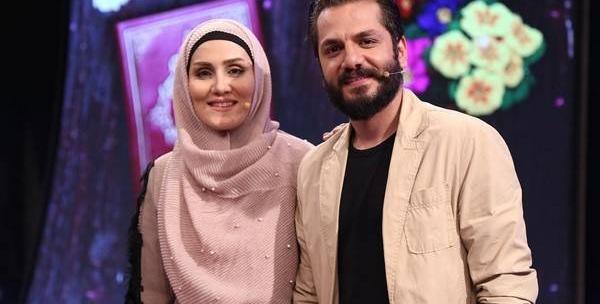 دانلود عکس عباس غزالی و همسرش