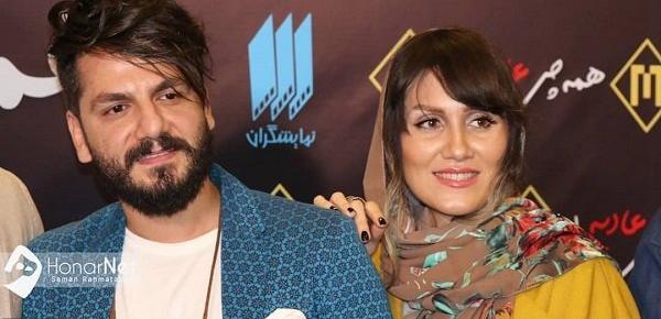 دانلود عکس عباس غزالی و همسرش