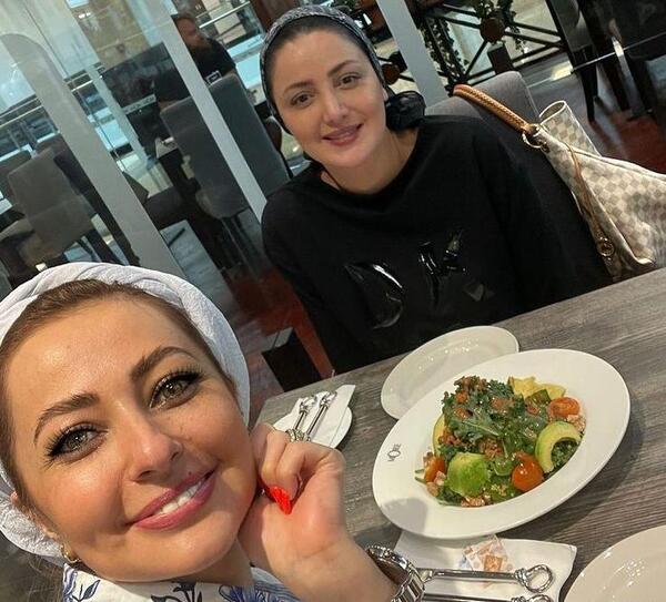 عکس نفیسه روشن و شیلا خداداد