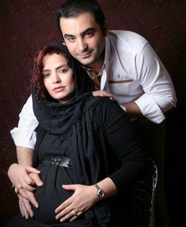 عکس های حاملگی زن سام درخشانی