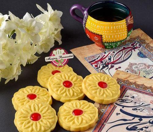 عکس شیرینی زعفران