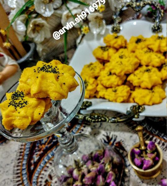 عکس شیرینی زعفران