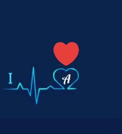 عکس پروفایل عاشقانه اسمی a