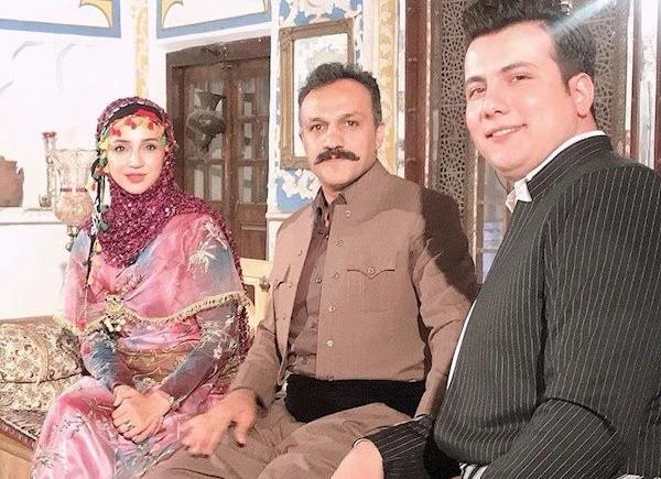 عکس شبنم قلی خانی با لباس کردی