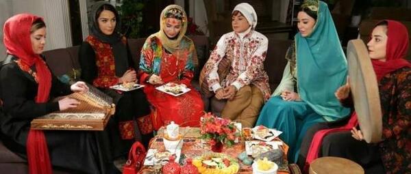 عکس شبنم قلی خانی با لباس کردی