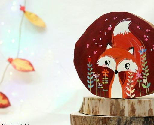 عکس روباه چوبی