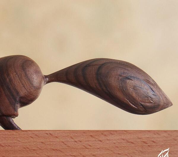 عکس روباه چوبی