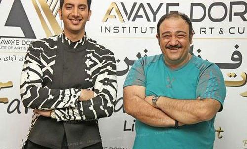 عکس فرزاد فرزین بدون گریم