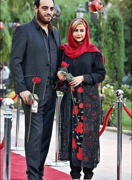عکس جدید امیریل ارجمند و همسرش
