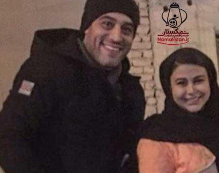 عکس جدید امیریل ارجمند و همسرش