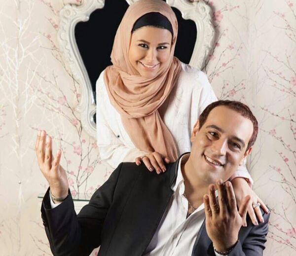 عکس جدید امیریل ارجمند و همسرش