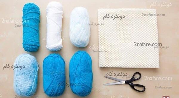 عکس فرشینه کاموایی