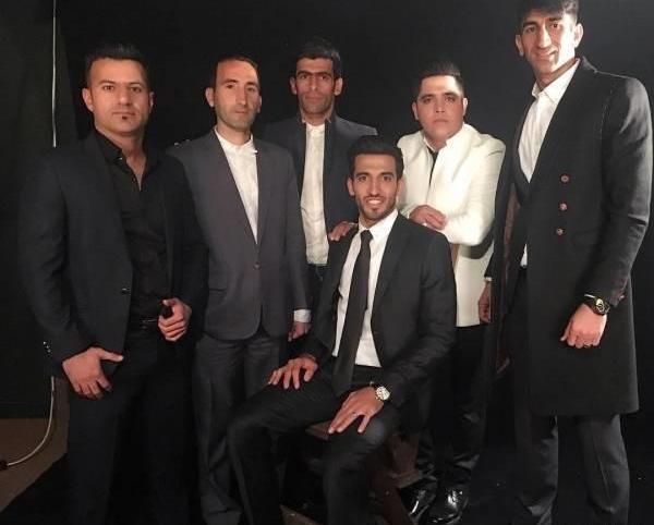 عکس عروسی وحید امیری و همسرش