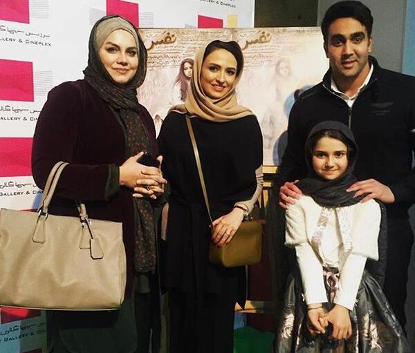 عکس پوریا پورسرخ و همسر جدیدش